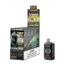 Spaceman World First Vape – Black Peach Lemon Edition