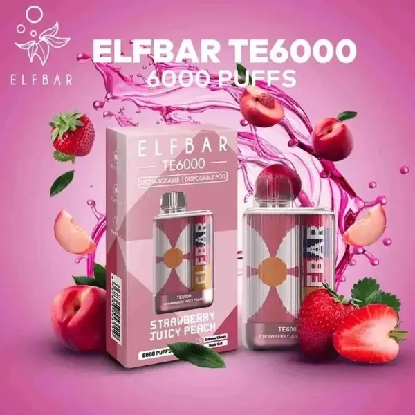 ELF BAR TE6000 ( 6000 PUFFS ) DISPOSABLE VAPE INDIA - Image 2